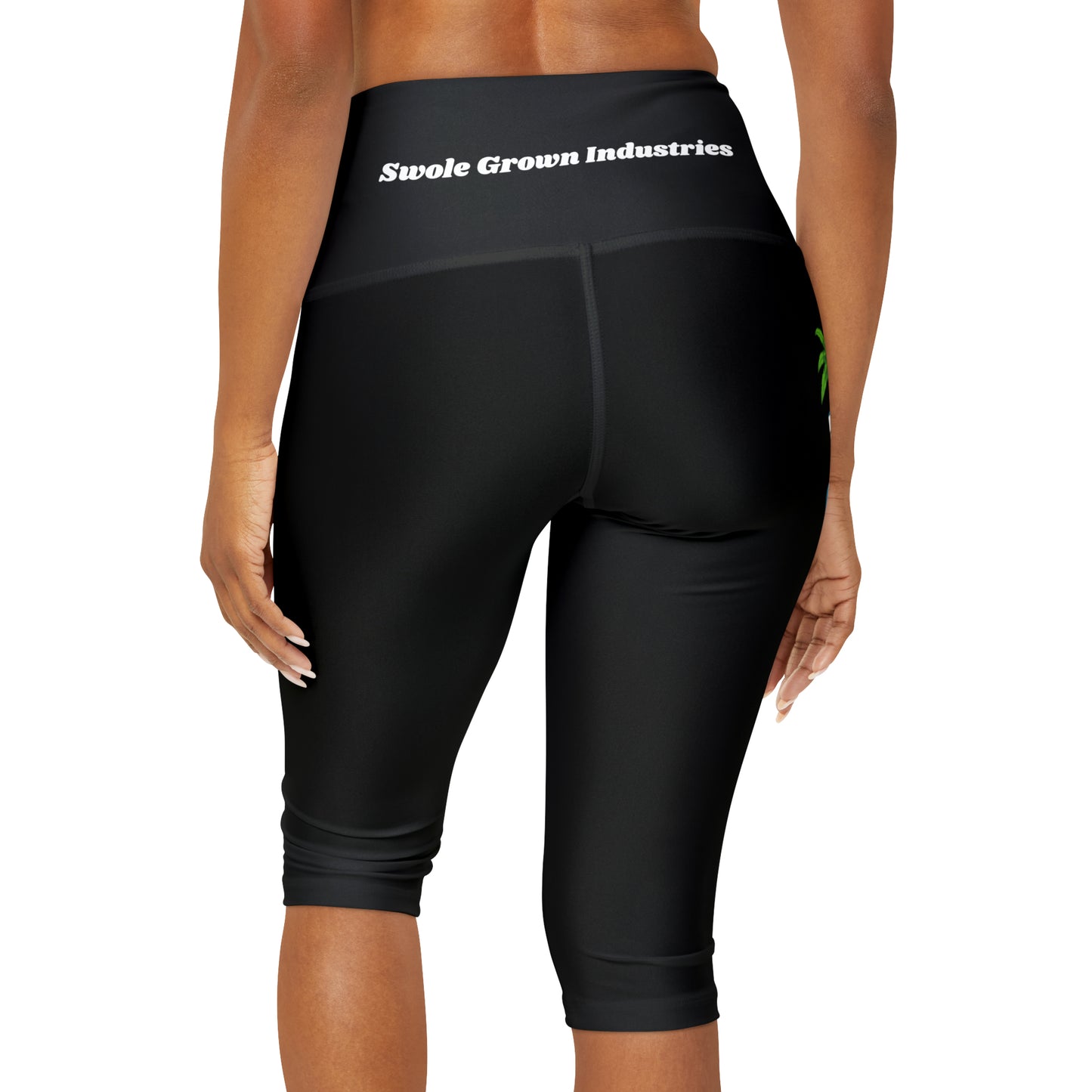 Swole Grown Yoga Capri Leggings