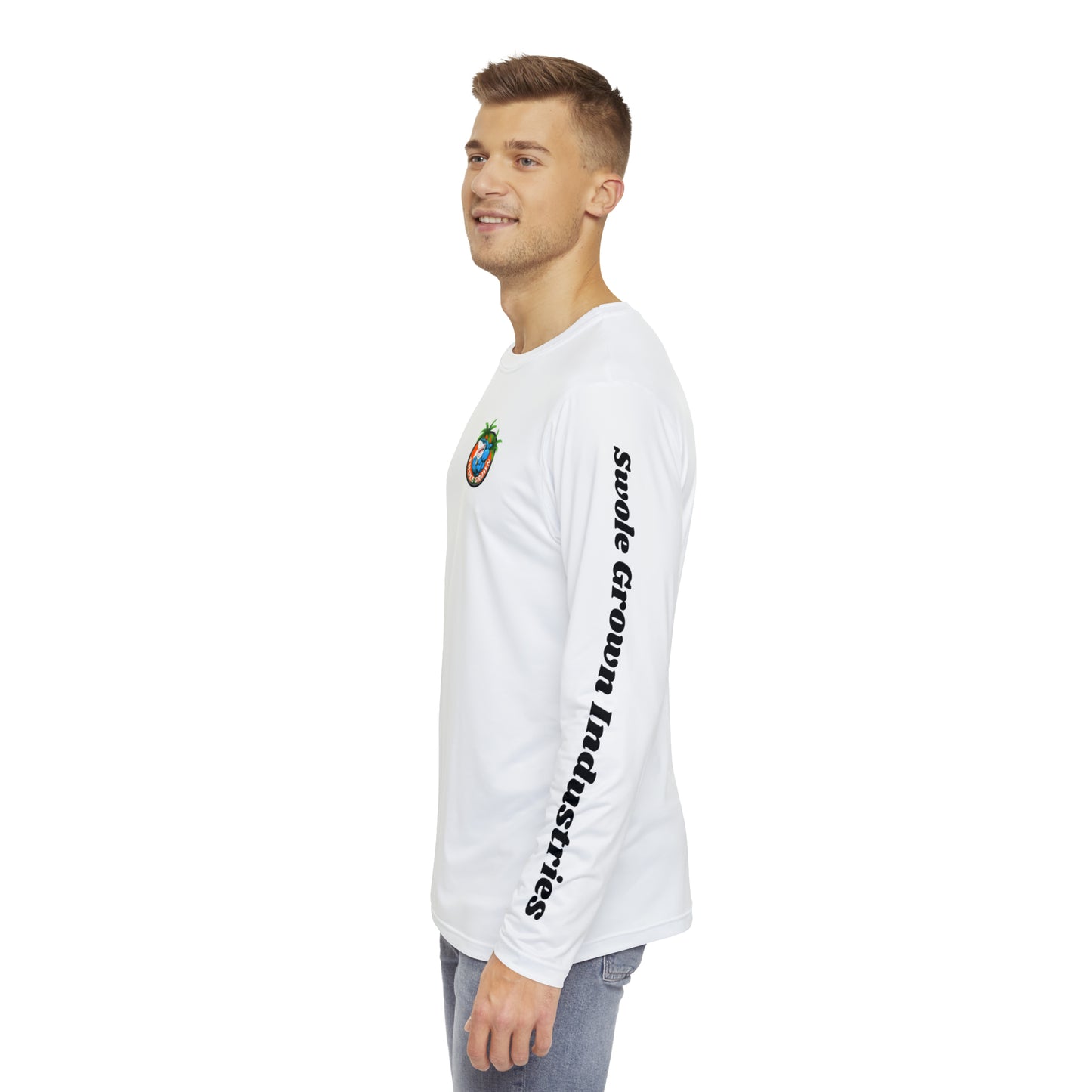 Mens Swole Long Sleeve Shirt